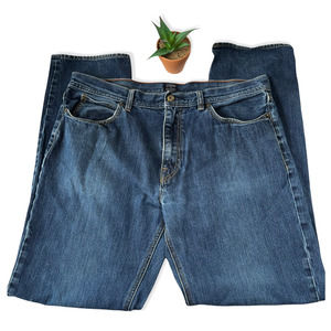 J. Crew The Sutton Mens Jeans Size 38x33 Straight Leg Mid Rise Denim Blue